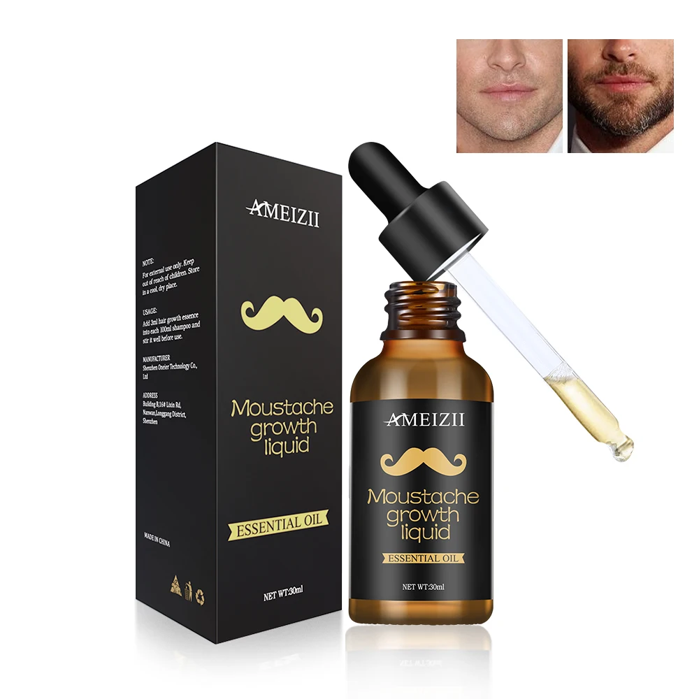 

Private Label Beard Growth Oil Baard Grooming Care Kit Nourishing Liquid Huile a Barbe Facial Hair Growing Essential Oil For Men
