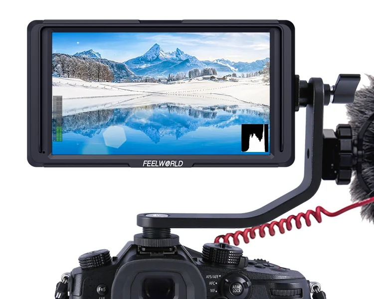 

Hot sales Feelworld field monitor 4K mini 4.5 inch lcd camera DSLR Monitor with 4K HDMI For Shooting