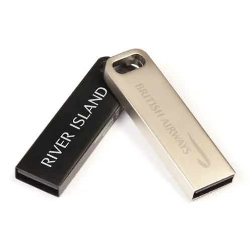 

Metal Mini Flash Memory with Laser Logo Promo Gift Flash USB