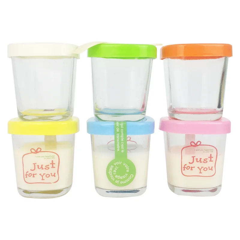 

Square clear 150ml pudding cup milk bottle glass jelly pudding jar yogurt glass jars, Transparent