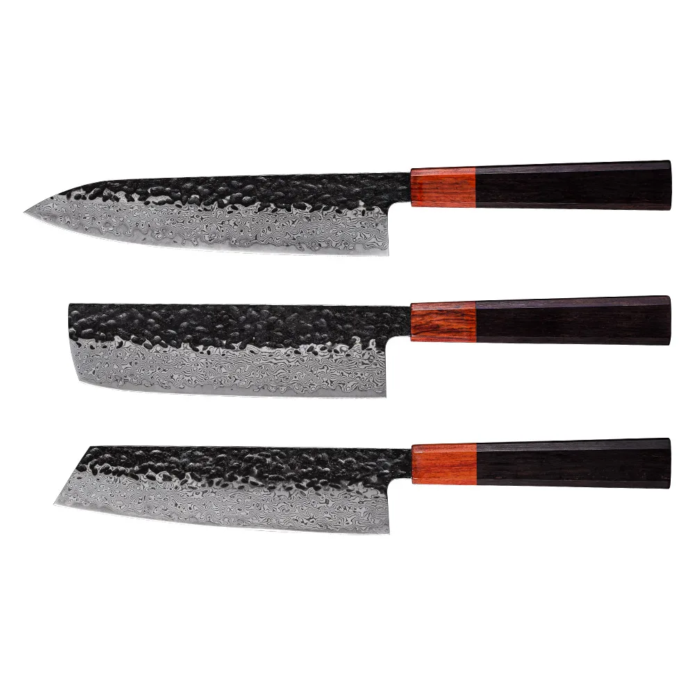 

Handmade High Carbon Damascus Steel Kitchen Knife Set