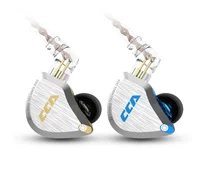 

CCA C12 Metal 5BA+1DD Hybrid 12Units HIFI Bass Noise Cancelling In Ear Monitor Headphones