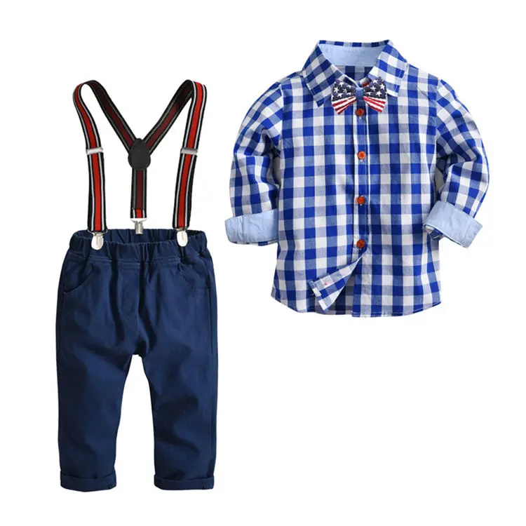 

Economical Custom Summer Clothing Sets Formal Wedding Party Wear Suits For Little Boys