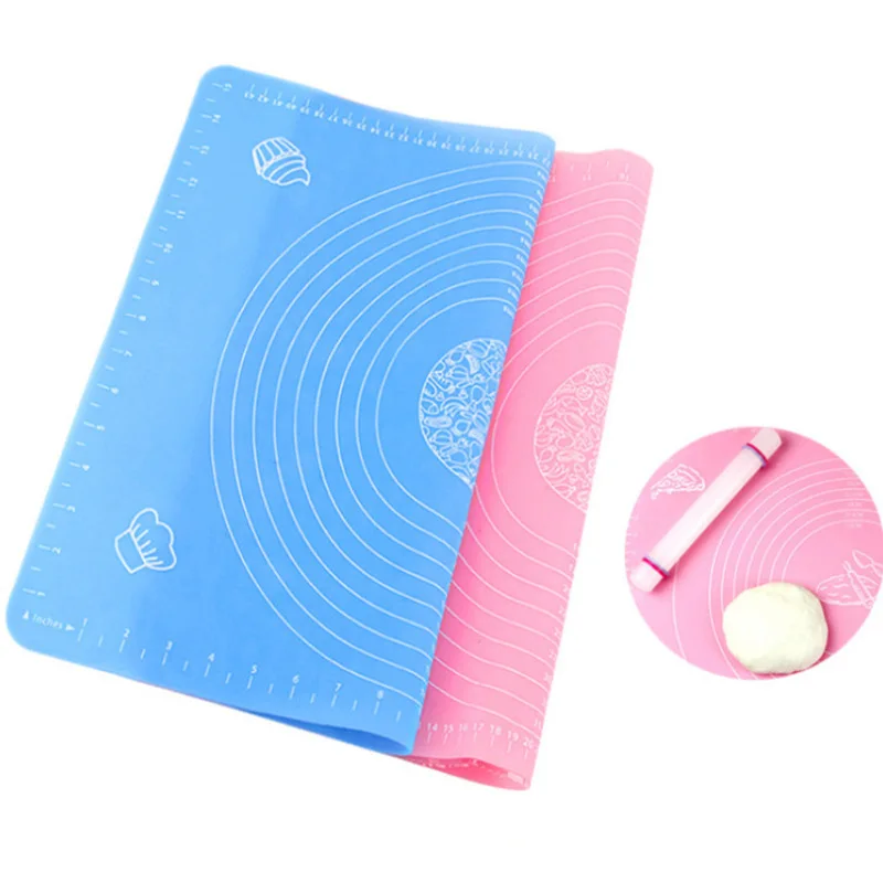 

Food grade silicone baking mat non stick baking liners cake tool baking tool, Blue, pink and custom color