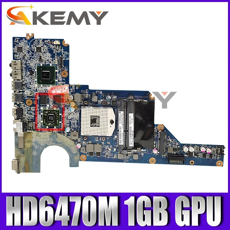 

For HP Pavilion G4 G6 G7 G4-1000 G6-1000 G7-1000 Laptop motherboard 650199-001 636375-001 DA0R13MB6E1 With HM65 HD6470M 1GB GPU