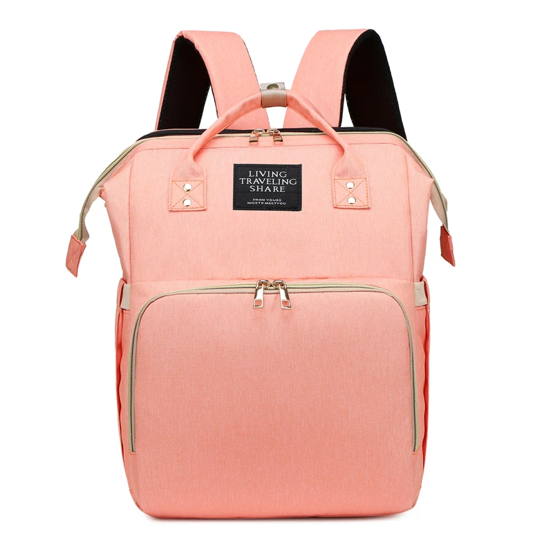 

Waterproof Travel Backpack Foldable Baby Bed Mommy Nappy Diaper Bag With Bed
