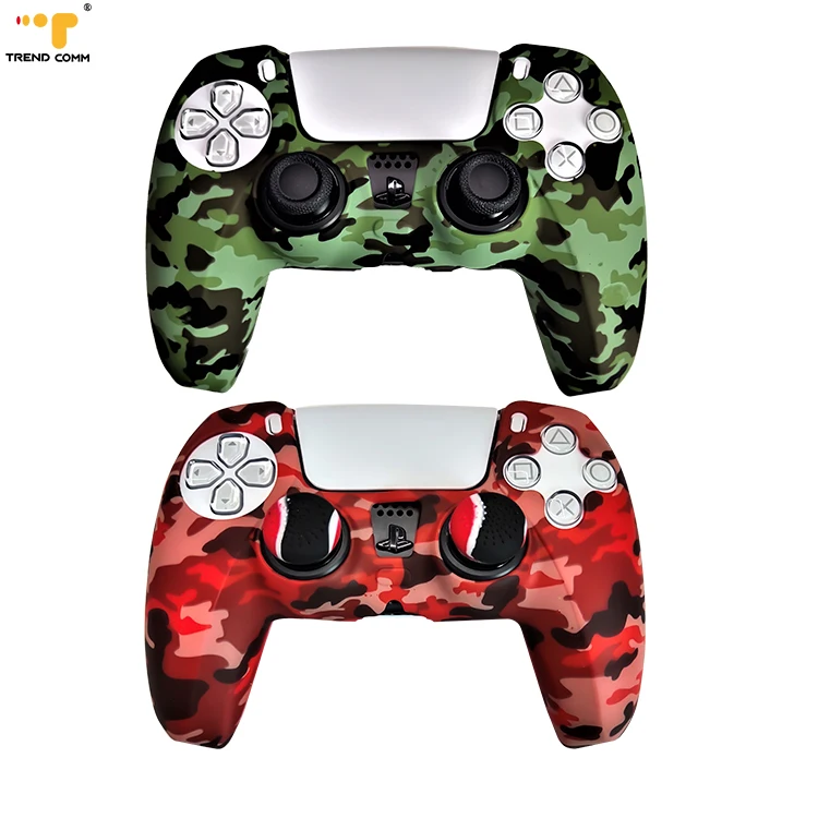 

New Game Player Accessories Gamepad Silicone Case For PS5 Controller Cases