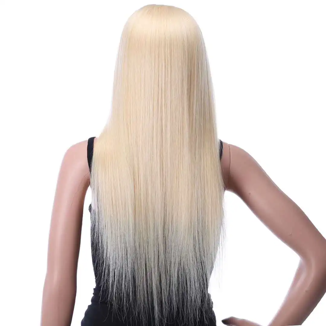 

Wholesale cheap 613 4*4 closure wig 100% Virgin Human Hair Blonde Wigs