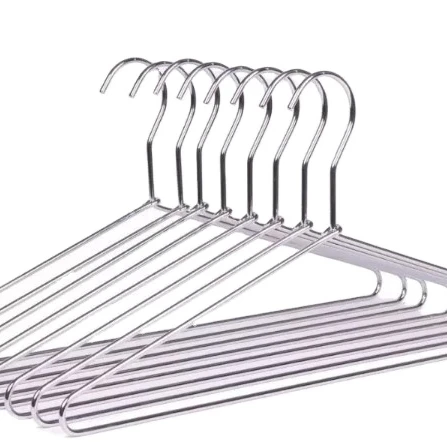 

2022 ODM SERVICE Clothes Premium Quality Metal pant & skirt hangers, Grey