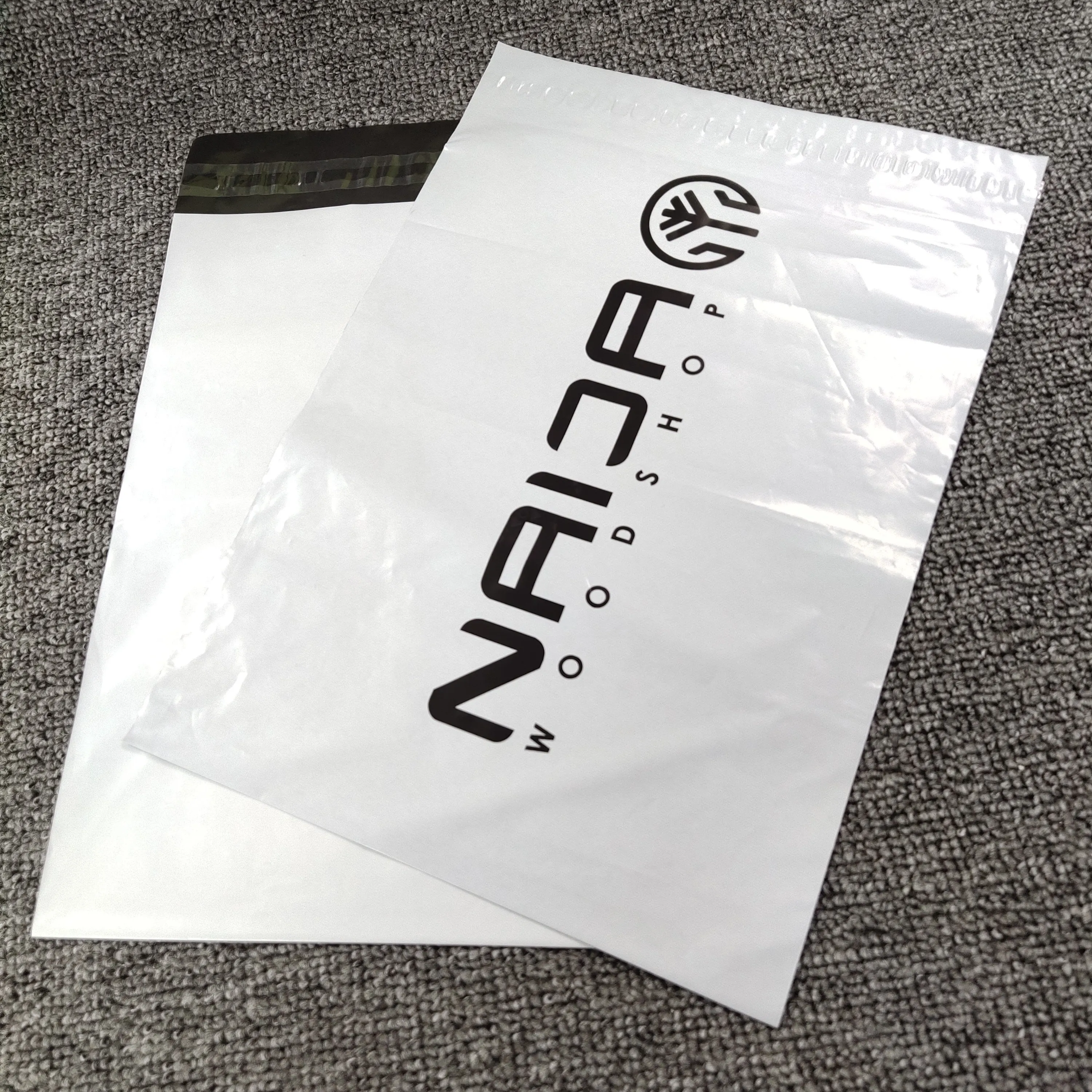 

low moq custom size and logo packaging plastic courier mailing mailer shipping envelopes biodegradable poly bag