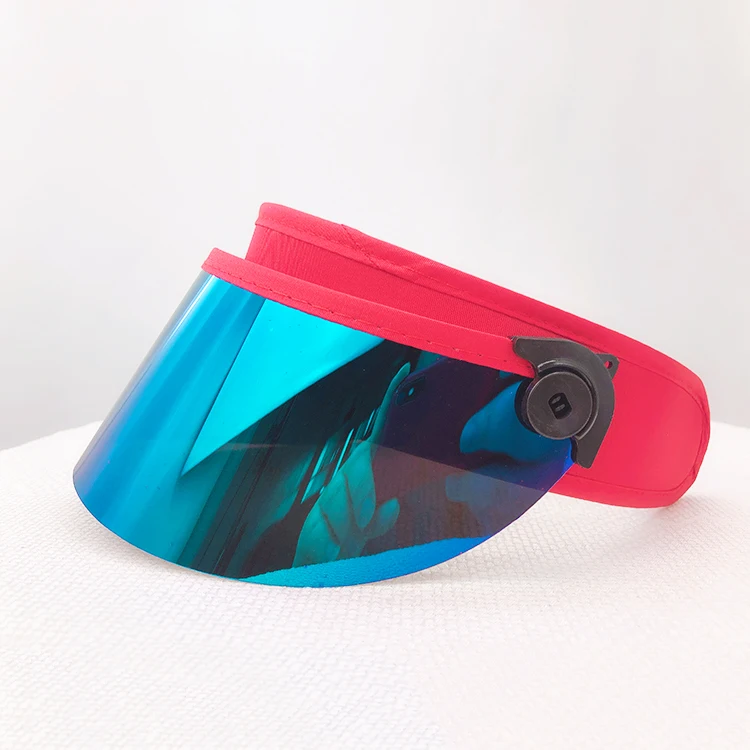 Color Swingable Lens Uv Sun Visor 