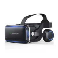 

China Wholesale cheap Shinecon G04E 3D virtual Video Glasses hd Virtual Reaity Glasses with earphone