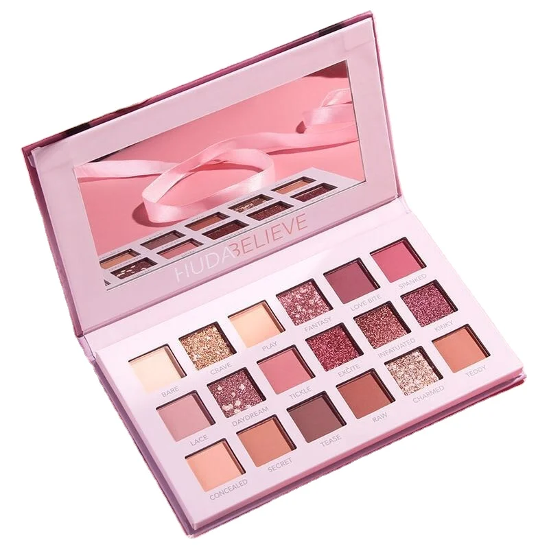 

Makeup Miss Rose 18 colors Eye Shadow Palette Beauty Cosmetics hude eye shadow Palette private label