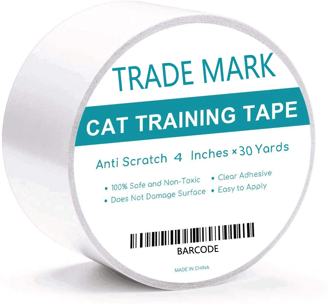 Anti Cat Scratching Deterrent Clear Double Sided Training Tape For Pet