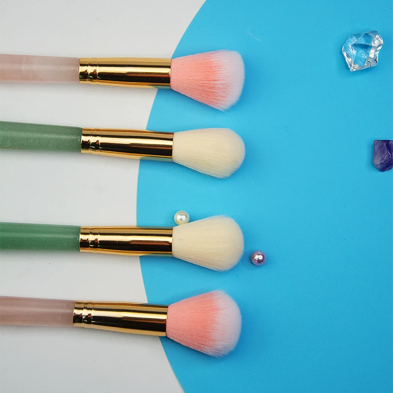 

Face toning personal care device facial Jade stone equipment makeup brush set