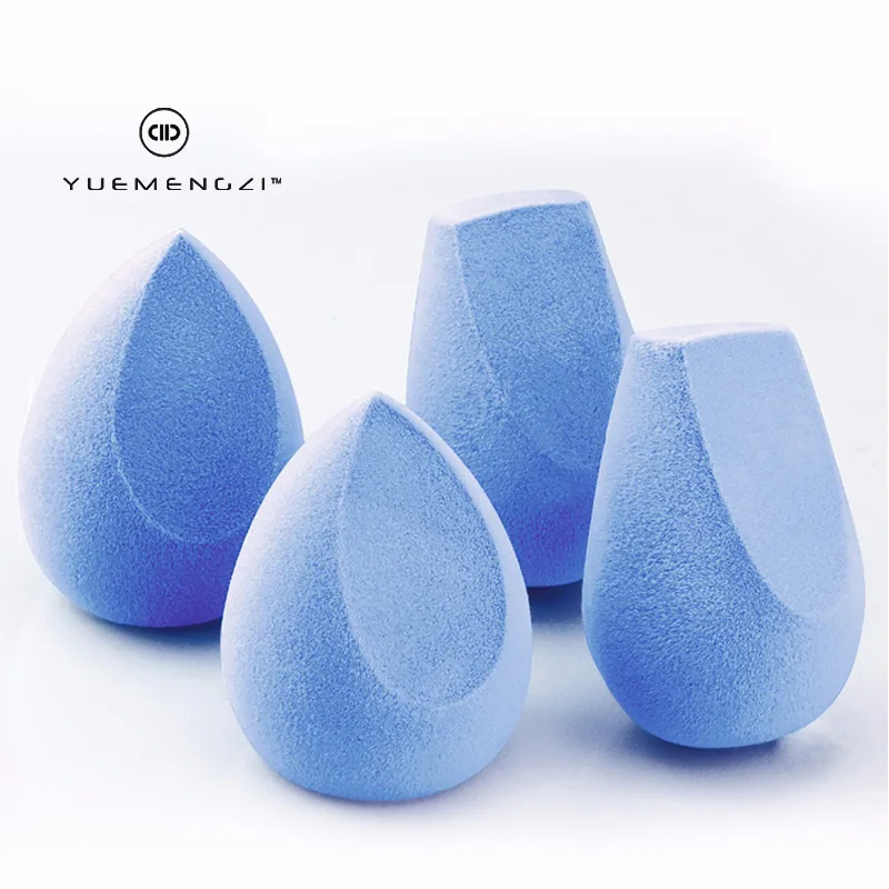 

2020 Halal Vegan Velvet Make up Sponge Private Label Adhesive Label Beauty Sponge Travel Case