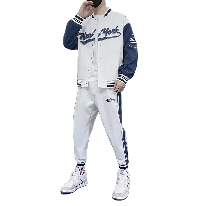 

YAPU 2022 NEW Tracksuit Custom Logo Printed Sports Jogging Suits Set Two Pieces Training Wear Tracksuit for Men