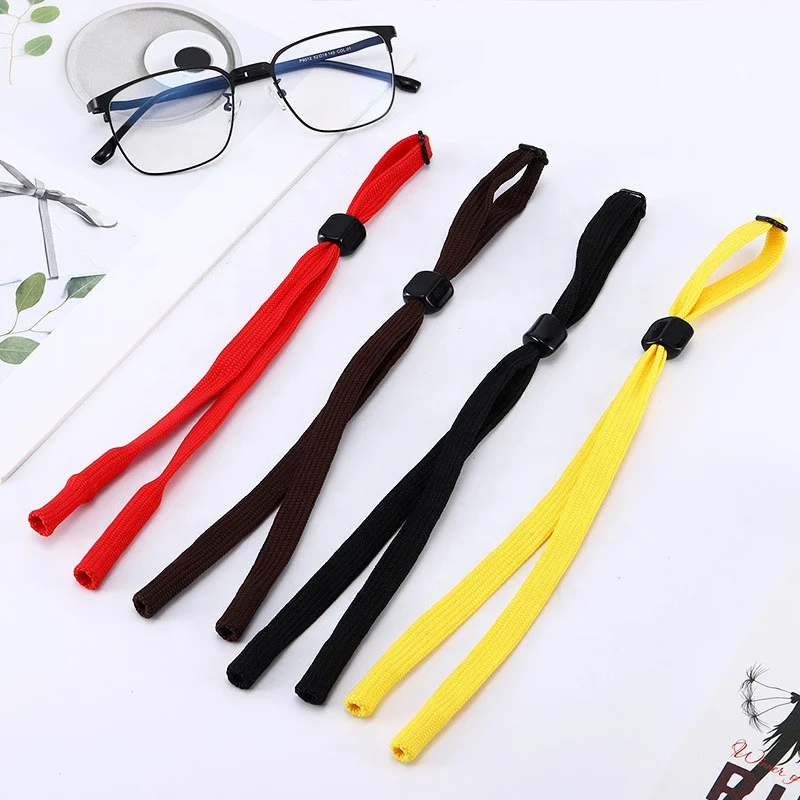 

Customized Elastic Headband Cord Chain Holder Silicone Eyeglass Strap Non Slip Eyewear Retainers Glasses Strap