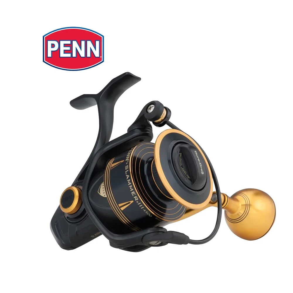 

Hot sale PENN SLA III full metal Deep Sea saltwater Spinning reel drag big game fishing reels, Black+gold