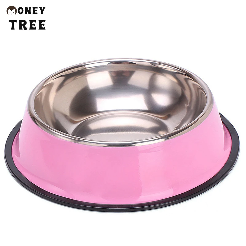 

pet products Slow Feed Dog Bowl Metal Stainless wholesale pet bowl non slip steel, Blue,green,red,yellow,black,etc