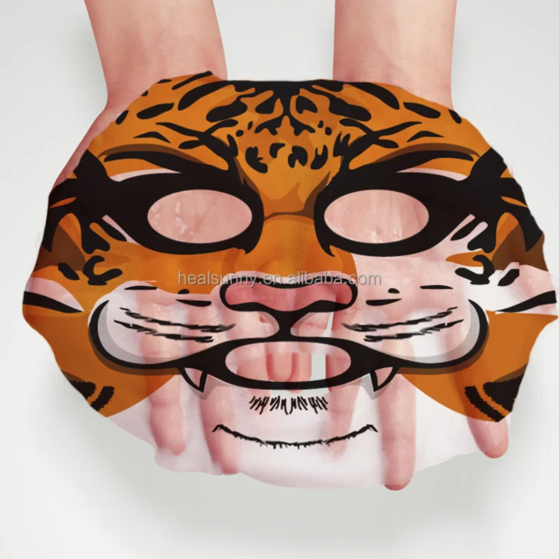 

Top Sale Private Label Animal Shape Mask Sheet Face Beauty Moisturizing Anti-wrinkles Anti-aging Facial mask