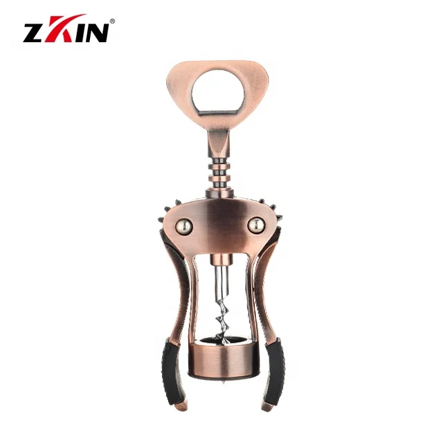 

colorful waiters wings wine opener corkscrew custom fashion bronzer and Red Wine bottle opener corkscrew with custom logo