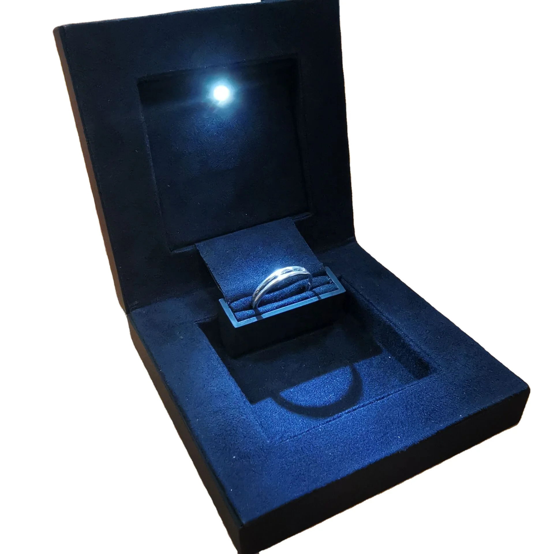 

Wholesale Custom Led Ring Box Jewelry Box Led Light