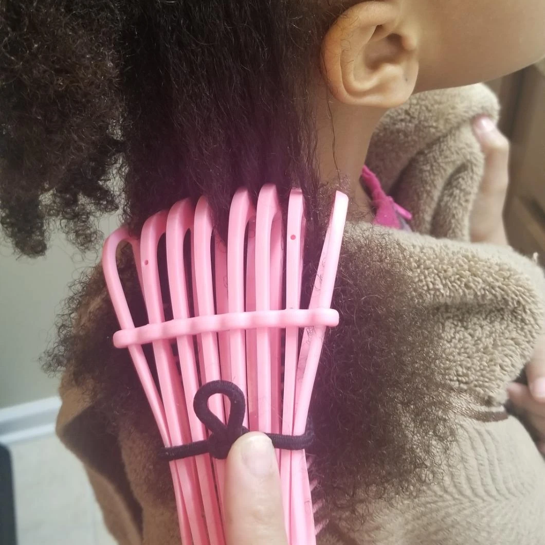 

MYSURE Detangling Brush for Afro Hair Textured 3a to 4c comb for curly hair brush wet hair delangler brush