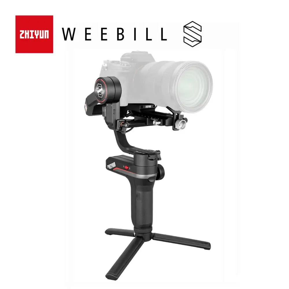 

ZHIYUN Weebill S 3-Axis Gimbal Stabilizer for Mirrorless Camera OLED Display Handheld Gimble 2020 vs DJI Ronin S Moza Feiyu