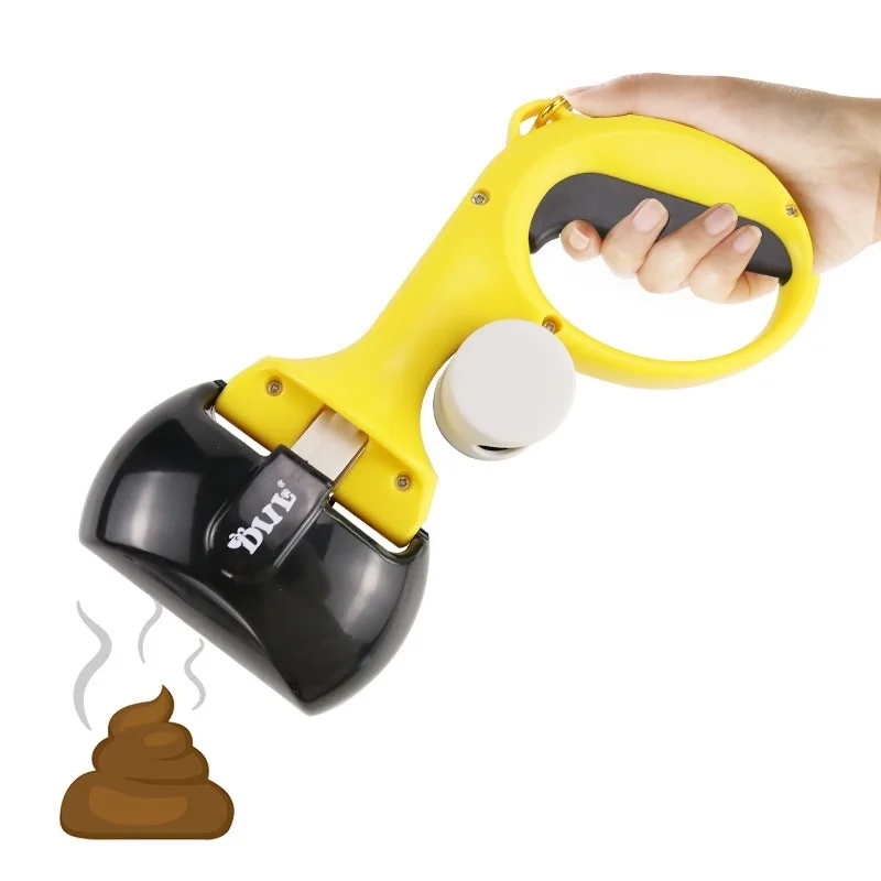 

Easy To Use Non-Breakable Durable Spring Pet Dog Pooper Scooper for Dogs And Cats Poop Waste Pick Up, 4 colors