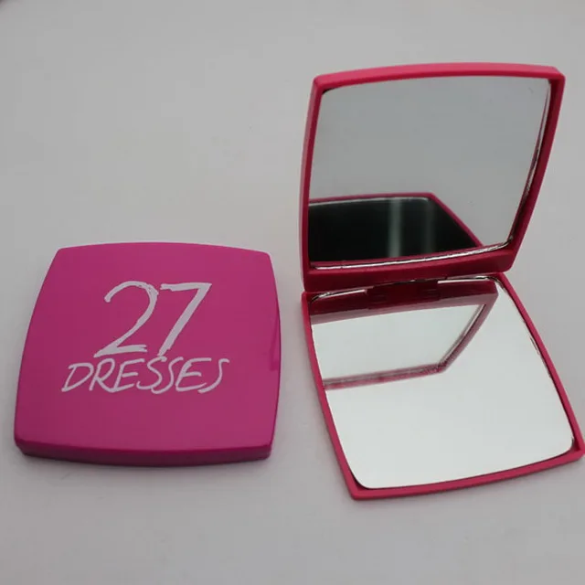 

OEM Handheld Plastic Square Mirror For Makeup, Custom as per pantone