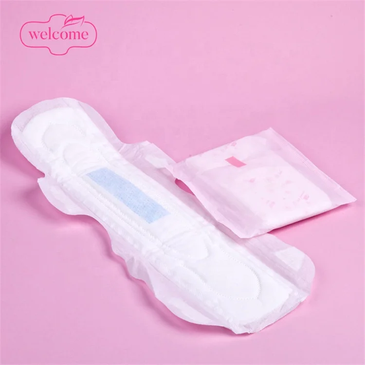 

Laurier Hot New Products For 2015 Night Use Colored Wings Sanitary Napkins, White,yellow,pink