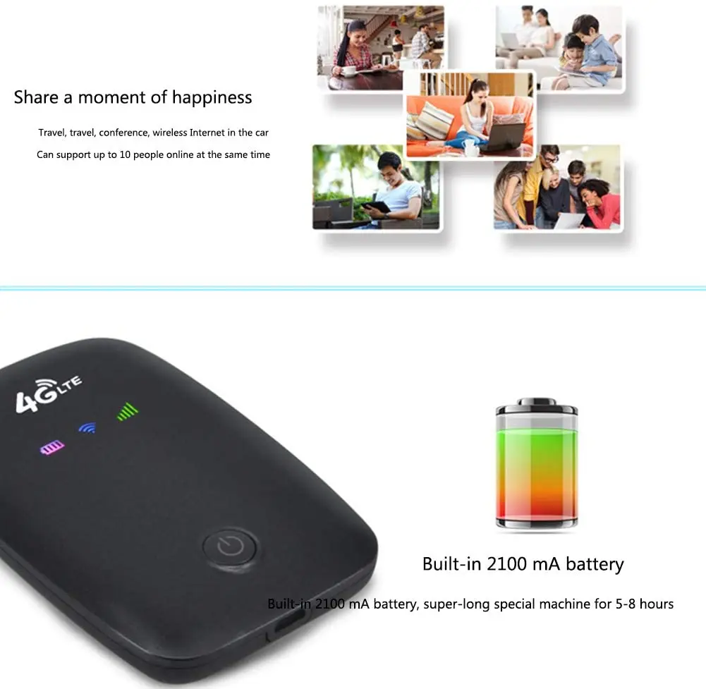 Original 4g Lte Wifi Mobile Router Mini Wifi Box Data Terminal Box Wifi