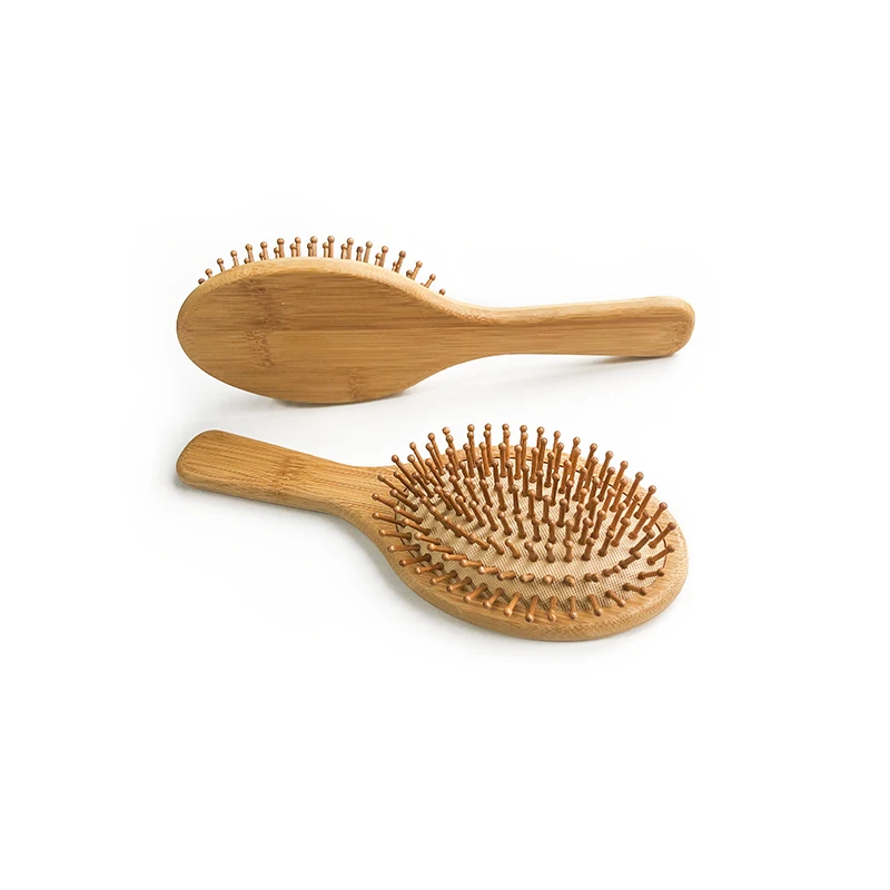 

Factory Supply 100% Natural Eco-Friendly Bamboo Paddle Brush Detangling Hair Brush