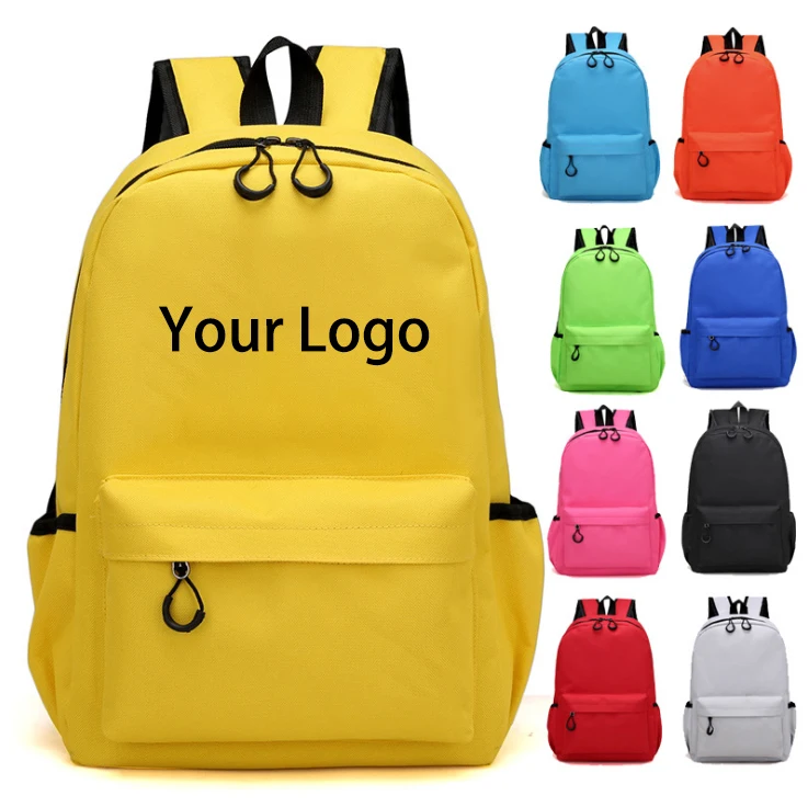 

3 Sizes custom school bag backpack Waterproof school bags girls bookbags Casual school book bag for kids backpack, 8colors for options or customlized