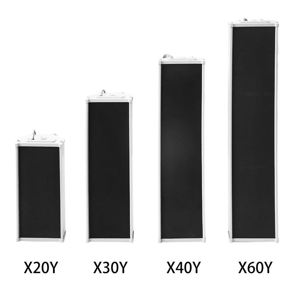 Outdoor Loudspeaker Built in Amplifier Active Waterproof Column Speaker - ANKUX.COM