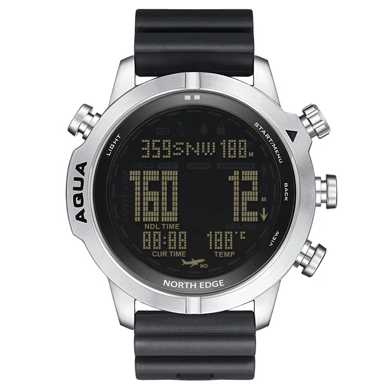 

North Edge Aqua low price brand watches waterproof 100 meters men chic smart divers Watch