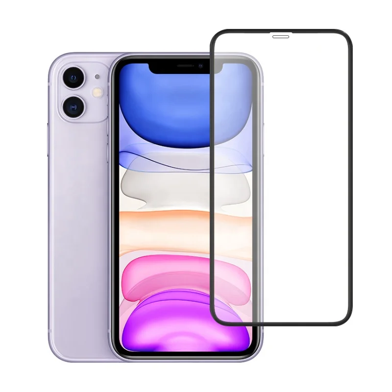 

premium 9H full coverage tempered glass for iphone X Xr Xs max screen protector
