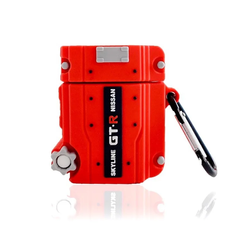 

3D Custom Engine Designers Silicone Wireless Earphone Protection Cover Case for Apple for Airpods 1 2 Pro