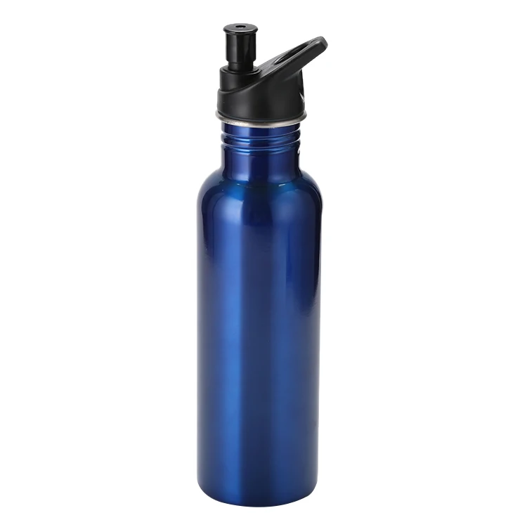 

Mikenda 750ml single wall SS304 sport drinking water bottle
