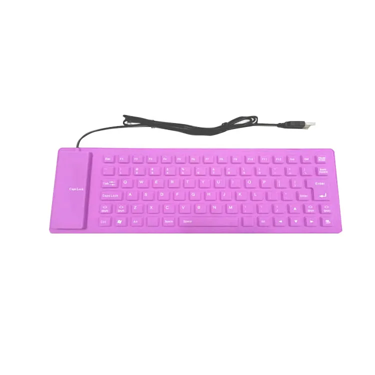 

Cheapest Foldable silicone flexible waterproof mini usb keyboard