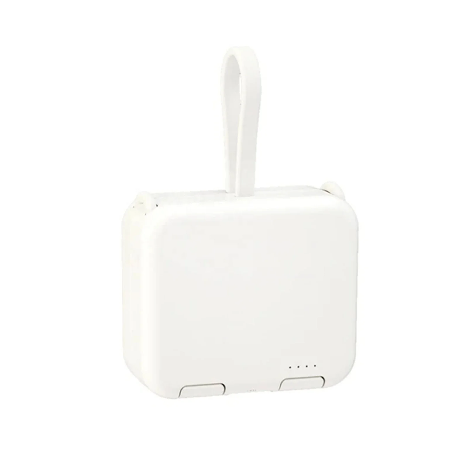 

2020 New Multi-Function With Own Cord Handbag Back Clip Mobile Power Bank, White red green blue