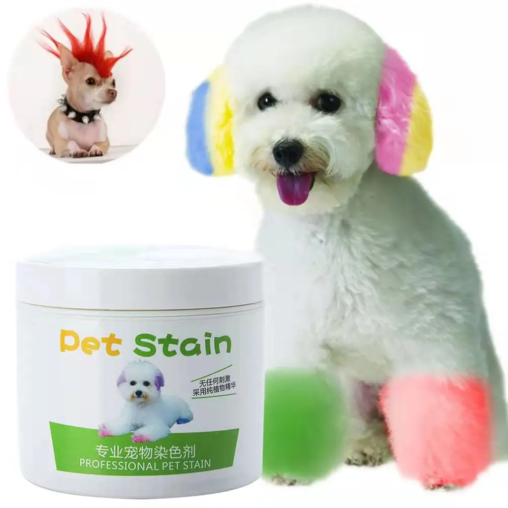 

Profession pet hair color dye cream the most fashionable pet hair dye
