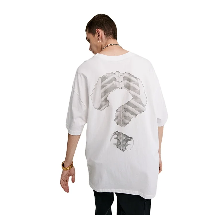 

Streetwear Casual Customized Logo Print Men Stylish Oversized Shirt