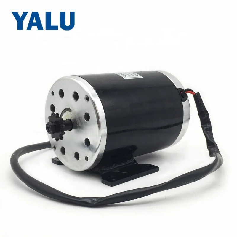 

YALUMOTOR MY1020-2 1000W 48V/36V High Speed Electric Ebike Brushed DC Gear Motor for E Scooter DIY City Bicycle Motor Kit