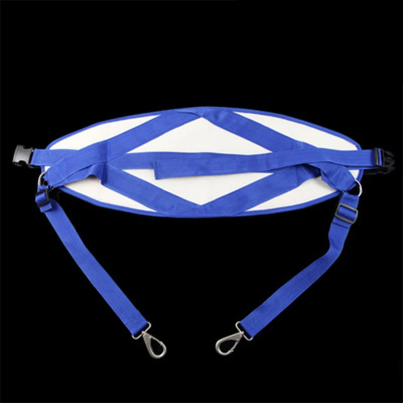 

Fishing Rod Support Boat Fishing Belly Top-Steering Strap Belt Fishing Gear, Blue