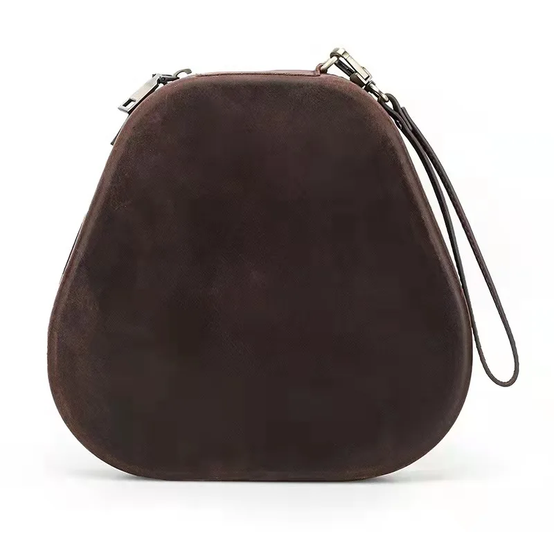 

Retro Genuine Leather Cases for Apple Airpods Max Protective Box Cover Bag Handbag