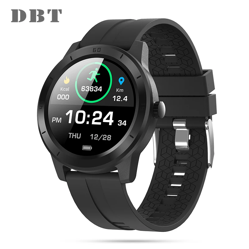 

Sport GPS IP68 Waterproof Sport Heart Rate Pedometer Fitness Tracking Round GPS Smart Watch Smartwatch