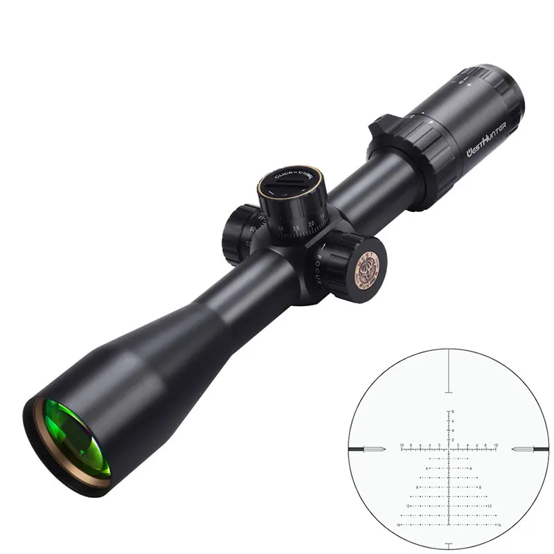 

WESTHUNTER HD 4-16X44 FFP Hunting Riflescope First Focal Plane Glass Etched Reticle Air Gun Scope Outdoor Optical Sights