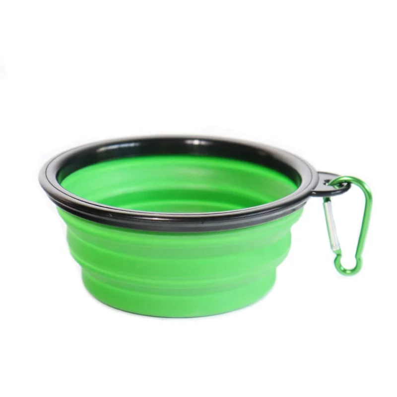 

Wholesale dog bowl eco friendly silicone folding bowl dog bowl, Customized color